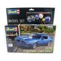Cochesdemetal.es 1970 Pontiac Firebird "Kit de modèle en plastique" Azul 1:24 Revell 67672