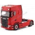 Cochesdemetal.es 2021 Cabeza Tractora Scania S580 Highline Rojo 1:24 Solido S2400302