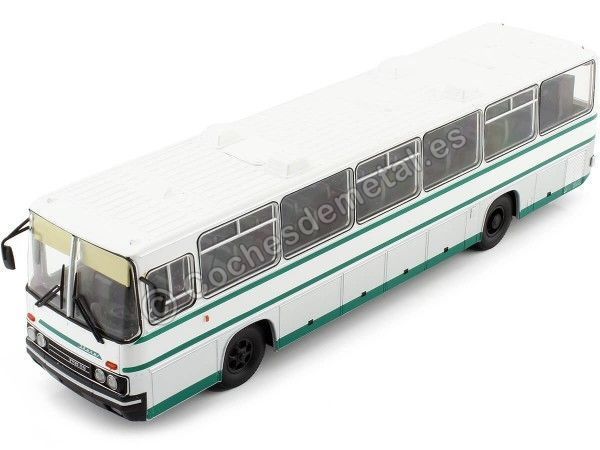 Cochesdemetal.es 1977 Ikarus 250.59 Autobus Interurbano Blanco/Verde/Plateado 1:43 Premium ClassiXXs PCL47151