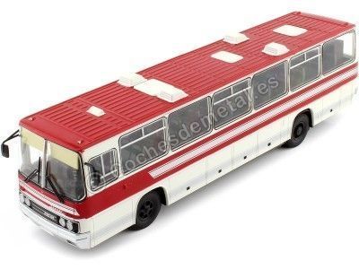 Cochesdemetal.es 1977 Ikarus 250.59 Autobus Interurbano Rojo/Blanco 1:43 Premium ClassiXXs PCL47150