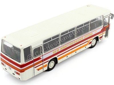 Cochesdemetal.es 1977 Ikarus 256 Transporte Planta de Energía Red Zittau Blanco/Rojo 1:43 Premium ClassiXXs PCL47125 2