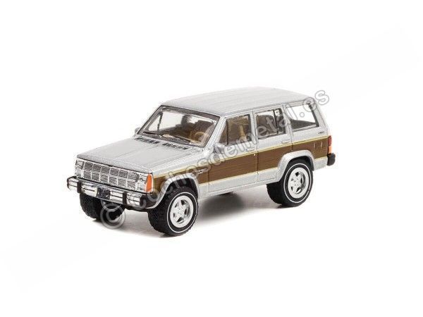 Cochesdemetal.es 1986 Jeep Cherokee Wagoneer "MacGyver, Hollywood series 34" 1:64 Greenlight 44940C