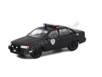 Cochesdemetal.es 1986 Ford Taurus LX Detroit Metro West Police "Robocop, Hollywood series 34" 1:64 Greenlight 44940D