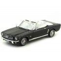 1964 Ford Mustang 1-2 Convertible Negro-Blanco1:18 Motor Max 73145 Cochesdemetal 1 - Coches de Metal 