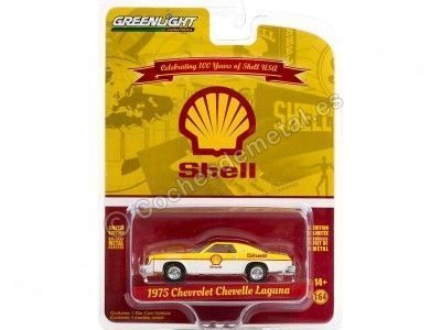 Cochesdememetal.es 1975 Chevrolet Chevelle Laguna "Anniversary Collection Series 14" 1:64 Greenlight 28100b 2