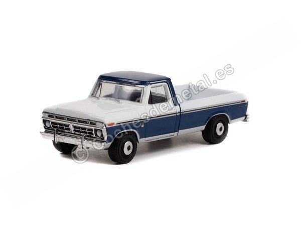 Cochesdemetal.es 1976 Ford F-150 Ranger XLT Trailer spécial "Anniversary Collection Series 14" 1:64 Greenlight 28100c