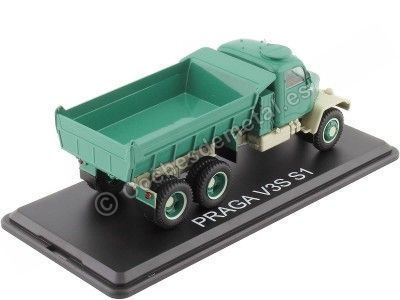 Cochesdemetal.es 1953 Camión Volquete Praga V3S S1 Verde/Blanco 1:43 Premium ClassiXXs PCL47139 2