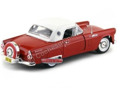 1956 Ford Thunderbird Hard Top Rojo 1:18 Motor Max 73176 Cochesdemetal.es 2