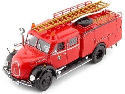 CARSDEMETAL.ES 1961 Margirus-Deutz Mercur TLF 16 "Département d'incendie de Madrid" 1:43 Salvat SP12 Editorial