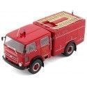 CARSDEMETAL.ES 1972 FIAT LEONCINA TRUCK OM100 "Firefighters Italie" Red 1:43 Salvat SP01 Editorial