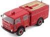 CARSDEMETAL.ES 1972 FIAT LEONCINA TRUCK OM100 "Firefighters Italie" Red 1:43 Salvat SP01 Editorial