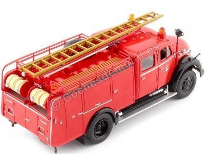 CARSDEMETAL.ES 1961 Margirus-Deutz Mercur TLF 16 "Département d'incendie de Madrid" 1:43 Salvat SP12 Editorial 2