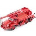 Cochesdemetal.es 1959 Margirus Berliet tbo 15 tonne "Bomberos France" Rojo 1:43 Éditorial Salvat SP23