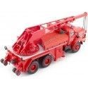 Cochesdemetal.es 1959 Margirus Berliet tbo 15 tonne "Bomberos France" Rojo 1:43 Éditorial Salvat SP23