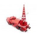 Cochesdemetal.es 1959 Margirus Berliet tbo 15 tonne "Bomberos France" Rojo 1:43 Éditorial Salvat SP23