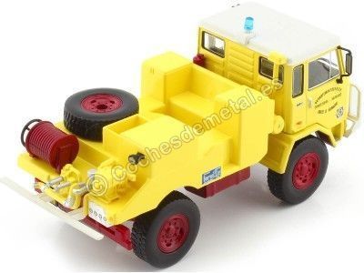 CARSDEMETAL.ES 1975 IVECO ANTICENDIO BOSCHIVO BIRO-UNIC 75PC "Fire Corps" Yellow 1:43 Salvat SP30 éditorial 2