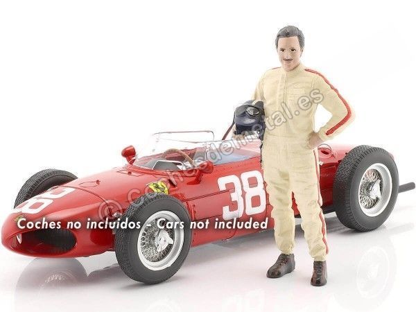 Carsdemetal.es 1960 Graham Hill Resin Figure "Legends of the 60s, Figure B" 1:18 American Diorama 76350