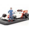 CARSDEMETAL.ES 1980 Figure de résine Alain Prost "Legends of the 80s, Figure B" 1:18 American Diorama 76354