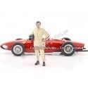 Carsdemetal.es 1960 Graham Hill Resin Figure "Legends of the 60s, Figure B" 1:18 American Diorama 76350