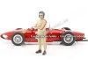 CARSDEMETAL.ES 1960 Figure de résine Jim Clarck "Legends of the 60s, figure à" 1:18 American Diorama 76349