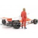 CARSDEMETAL.ES 1970 Figure de résine James Hunt "Legends of the Races 70s, figure à" 1:18 American Diorama 76351