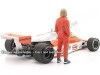 CARSDEMETAL.ES 1970 Figure de résine James Hunt "Legends of the Races 70s, figure à" 1:18 American Diorama 76351