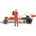 Carsdemetal.es 1970 Niki Lauda Resin Figure "Legends of the 70s, Figure B" 1:18 American Diorama 76352