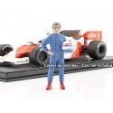 CARSDEMETAL.ES 1980 Figure de résine Alain Prost "Legends of the 80s, Figure B" 1:18 American Diorama 76354