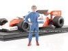 CARSDEMETAL.ES 1980 Figure de résine Alain Prost "Legends of the 80s, Figure B" 1:18 American Diorama 76354