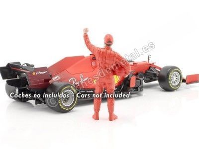Cochesdemetal.es 1990 Figura de Resina Michael Schumacher "Leyendas de las Carreras Años 90, Figura B" 1:18 American Diorama ... 2