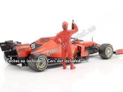 Cochesdemetal.es 2013 Figura de Resina Fernando Alonso "Leyendas de las Carreras Años 2000, Figura B" 1:18 American Diorama 7... 2