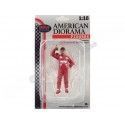 Cochesdemetal.es 2000 Figura de Resina Fernando Alonso "Leyendas de las Carreras Años 2000, Figura B" 1:18 American Diorama 7...