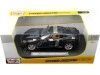 Cochesdemetal.es 2014 Chevrolet Corvette C7 Stingray Police Car Negro Mate 1:18 Maisto Premiere 36212