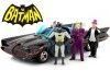 Cochesdemetal.es 1966 TV Series Batmobile con Batman, Robin, Joker y Pingüino 1:24 Jada Toys 33737/253215011