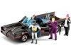 Cochesdemetal.es 1966 TV Series Batmobile con Batman, Robin, Joker y Pingüino 1:24 Jada Toys 33737/253215011