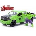 Cochesdemetal.es 2014 Dodge Ram 1500 + Figura Hulk 1:24 Jada Toys 99726 253225029