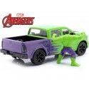 Cochesdemetal.es 2014 Dodge Ram 1500 + Figura Hulk 1:24 Jada Toys 99726 253225029