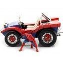 Carsdemetal.es 1990 Spider-Mobile Spider-Buggy + Blue / Red Spiderman Figure 1:24 Jada Toys 33729/253225030