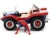 Carsdemetal.es 1990 Spider-Mobile Spider-Buggy + Blue / Red Spiderman Figure 1:24 Jada Toys 33729/253225030