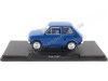 Carsdemetal.es 1972 Fiat Pologne 126p (siège 126) Bleu foncé 1:18 MC Group 18324