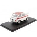 Cochesdemetal.es 1972 Fiat 126 (siège 126) Abarth Blanco / Rojo 1:18 MC Group 18325