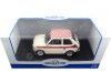 Cochesdemetal.es 1972 Fiat 126 (siège 126) Abarth Blanco / Rojo 1:18 MC Group 18325