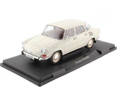 Cochesdemetal.es 1966 Skoda 1000 MB Gris Claro 1:18 MC Group 18275