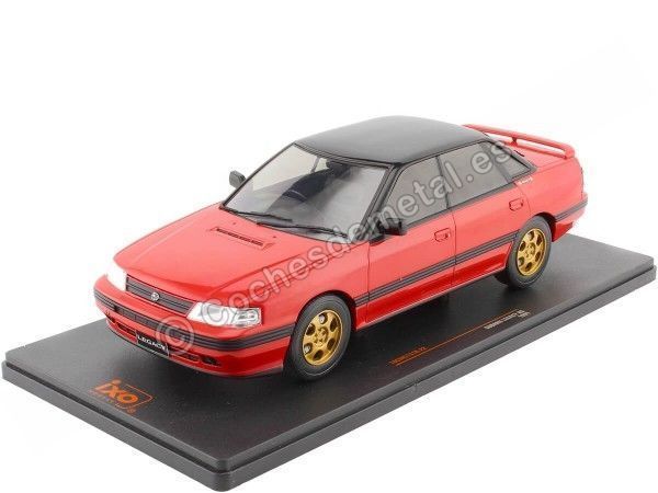 Cochesdemetal.es 1991 Subaru Legacy RS Rojo/Negro 1:18 IXO Models 18CMC131B.22