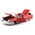 1958 Chevrolet Impala Roadster Rojo Metalizado 1:18 Motor Max 73112 Cochesdemetal 9 - Coches de Metal 