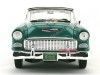 Cochesdemetal.es 1955 Chevrolet Bel Air Hard Top Verde / Blanco 1:18 Motor Max 73185