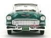 Cochesdemetal.es 1955 Chevrolet Bel Air Hard Top Verde/Blanco 1:18 Motor Max 73185