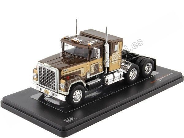 Cochesdemetal.es 1980 Cabeza Tractora International Transtar 4300 Marrón Metalizado/Dorado 1:43 IXO Models TR142.22