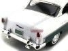 Cochesdemetal.es 1955 Chevrolet Bel Air Hard Top Verde / Blanco 1:18 Motor Max 73185