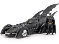 1995 Batmobile Batman Forever con Figura de Batman 1:24 Jada Toys 98036